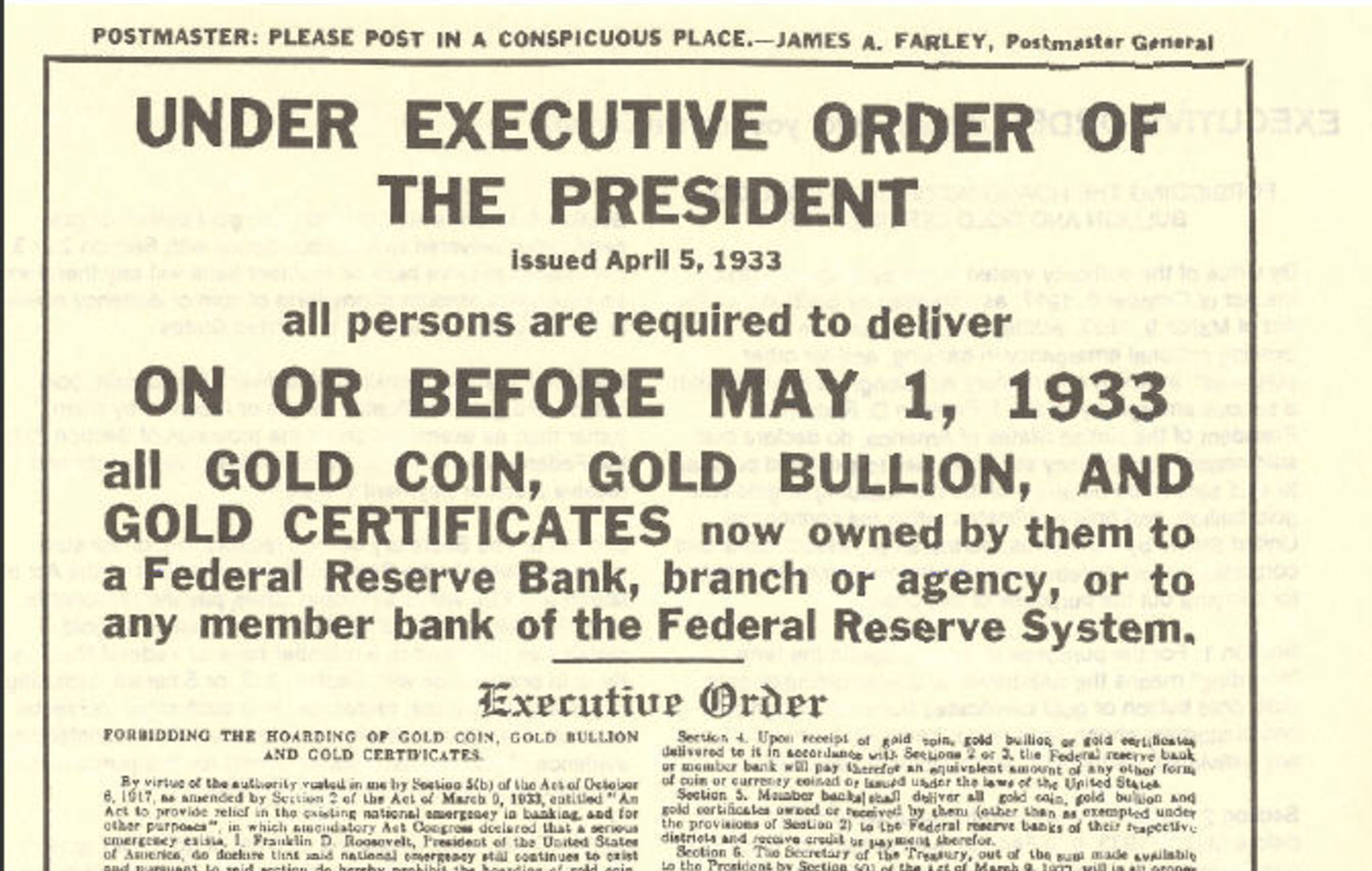 The Fed’s Gold Standard Confusion