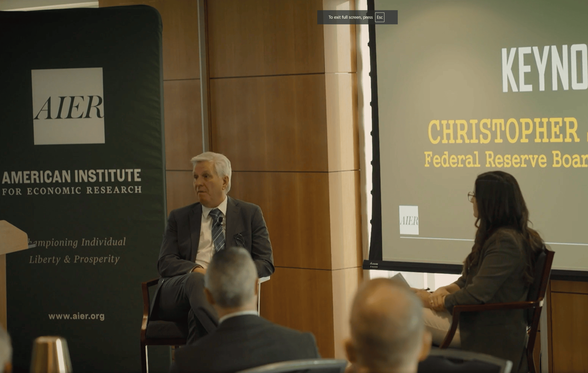 What Happened at the 2024 AIER Monetary Conference: Building a Better Fed  Framework? | The Daily Economy