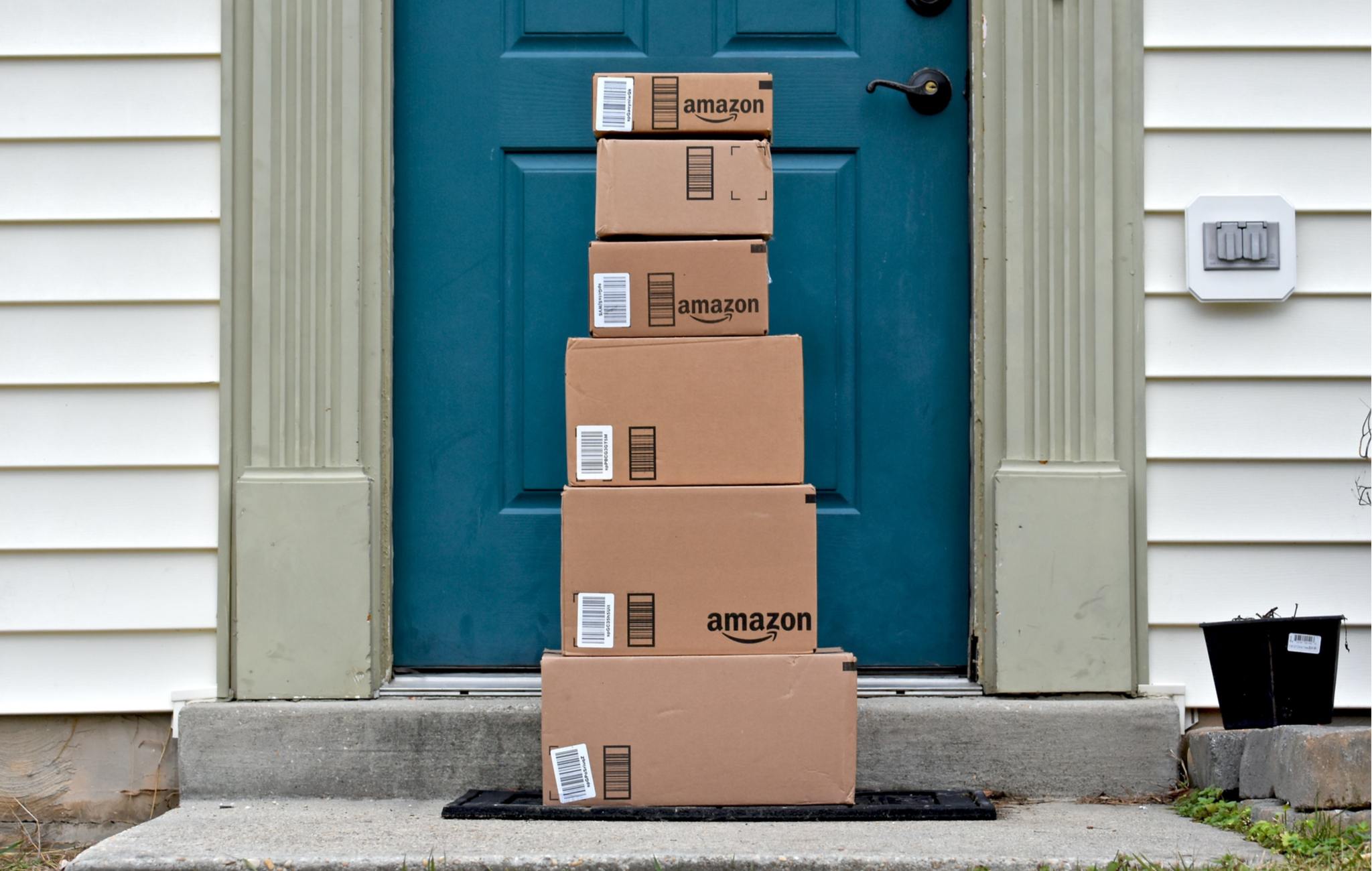 amazon delivery packages
